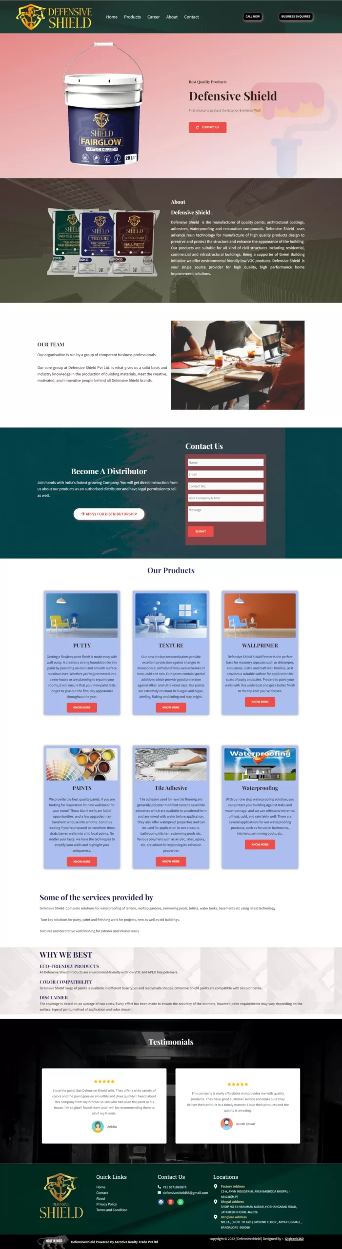 WEBSITE DESIGNER BHOPALABHINESH RAI